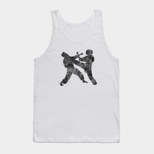 Taekwondo black and white Tank Top